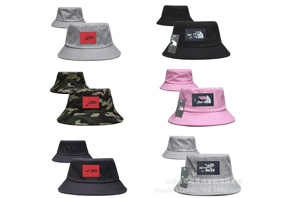 Six bucket hats, the light items that usually fill out a parcel